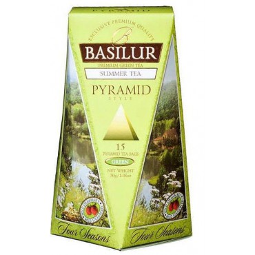 Basilur: Pyramid Summer Tea 15x2g