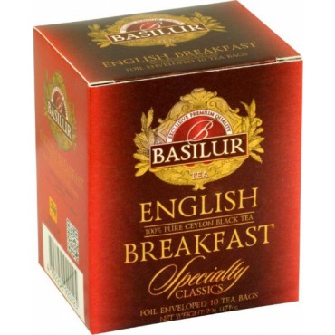 Basilur: English Breakfast 10x2g