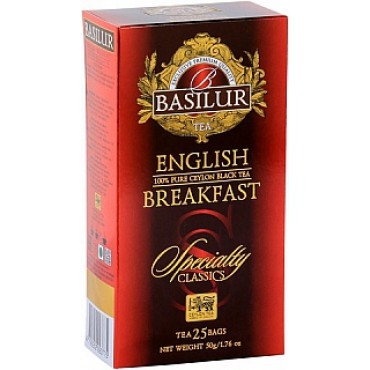 Basilur: English Breakfast 25x2g