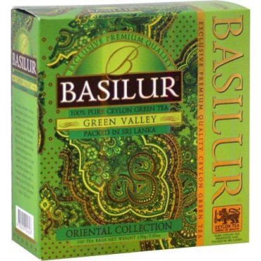 Basilur: Green Valley 100x1,5g