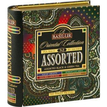 Basilur: Kniha Oriental Collection 24x2g a 8x1,5g