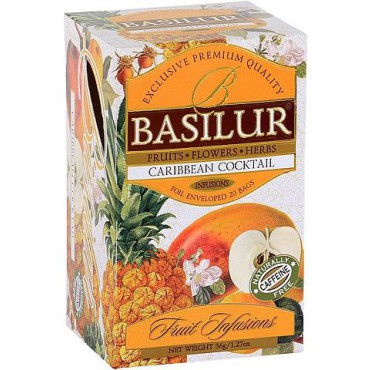 Basilur: Fruit Caribbean Cocktail 20x1,8g