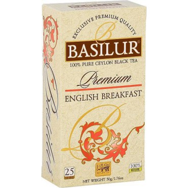 Basilur: Premium English Breakfast 25x2g