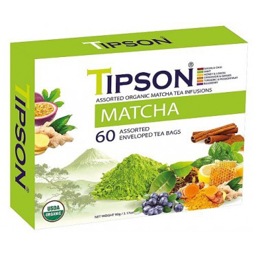 Tipson: Matcha Kazeta Variace BIO 60x1,5g