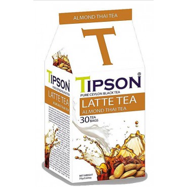 Tipson: Latte tea Almond Thai Tea 30x2,5g
