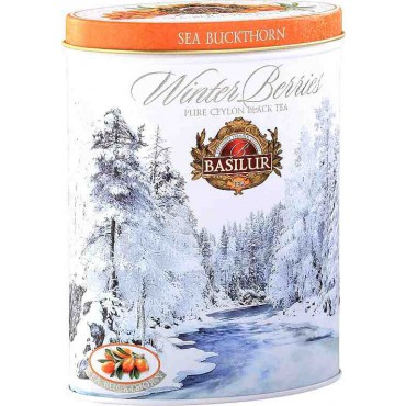 Basilur: Winter Berries Sea Buckthorn plech 100g