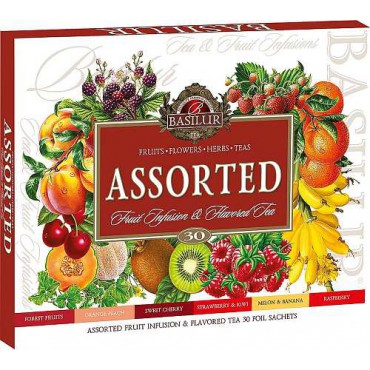 Basilur: Fruit Infusions Assorted 30 sáčků