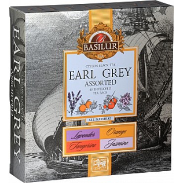 Basilur: Earl Grey Assorted 40x2g