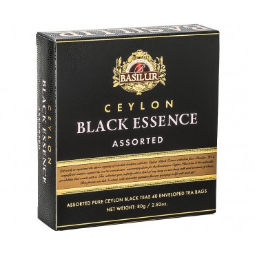 Basilur: Black Essence Assorted papír 80g