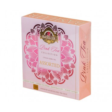 Basilur: Gift Pink Tea Assorted přebal 40x1,5g