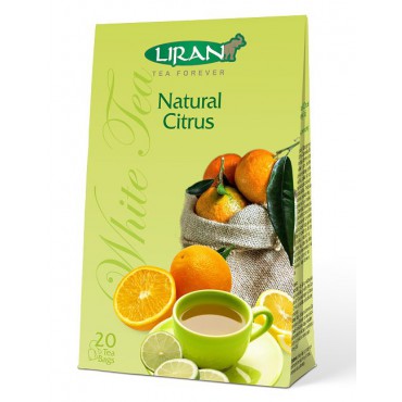 Liran: Bílý čaj citrus 20x2g