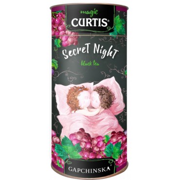 CURTIS: Secret Night černý čaj s příchutí 80g
