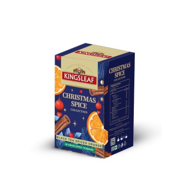 Kingsleaf: Xmas Black Spiced Orange 20x2g