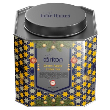 Tarlton:Christmas Green Apple Cider Tea plech 100g