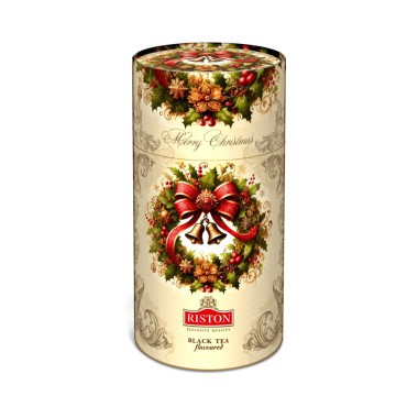 Riston: Merry Christmas Beige papírový tubus 85g