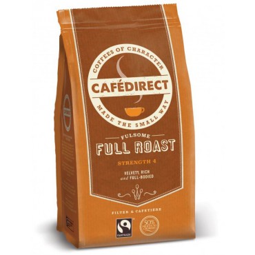 Káva Cafédirect mletá silně pražená 227g