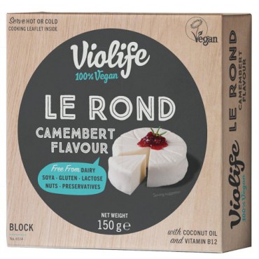 Violife: Rostlinný sýr Le Rond Camembert 150g