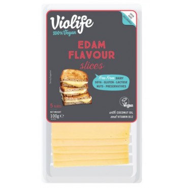 Violife: Vegan sýr plátky s příchutí Eidam 100g