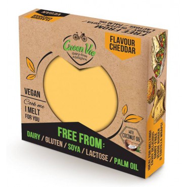 Green Vie Foods: Veganský čedar blok 250g