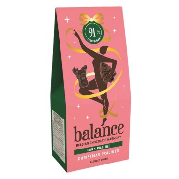 Balance hořké čokoládové figurky bez přidaného cukru  - vánoční 100g