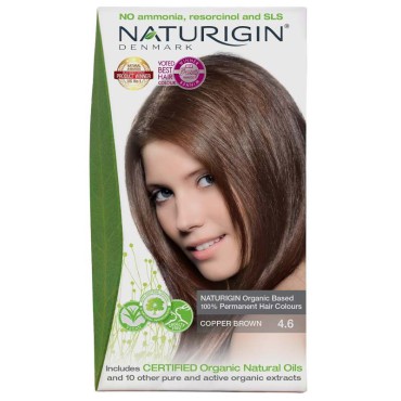 Naturigin barva na vlasy COPPER BROWN 4.6 115ml