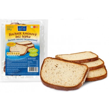 Bezgluten: Chléb bezlepkový bochník 260g