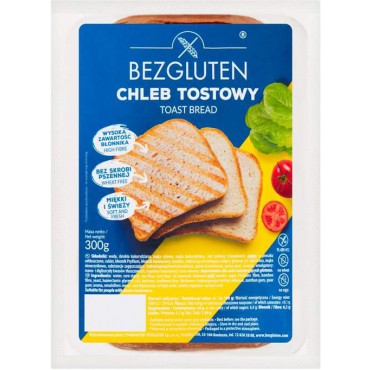 Bezgluten: Chléb toustový bez lepku 300g