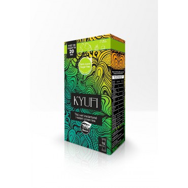 Kyufi: Instant Green Tea 15x0,9g
