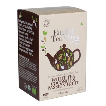 ETS: White Tea, Coconut &  Passion Fruit BIO 20x2g