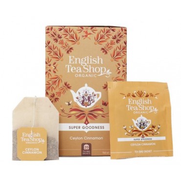 ETS: Čaj Cejlonská skořice BIO 20x1,5g