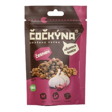 Čočkýna: Čočka smažená česnek BIO 40g