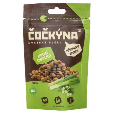 Čočkýna: Čočka smažená jarní cibulka BIO 40g
