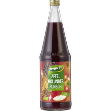 Punč jablko, bezinka bez alkoholu BIO 1l