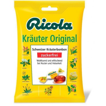 Ricola: Bylinný originál bonbón 75g