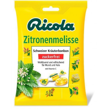 Ricola: Zitronenmelisse-meduňka bonbón 75g