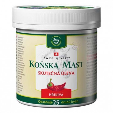 Koňská mast hřejivá 500ml