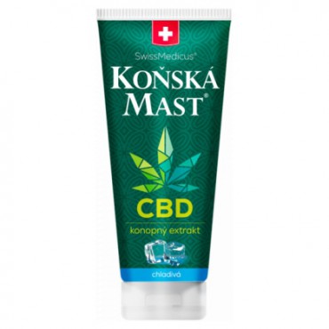 Koňská mast s CBD chladivá 200ml