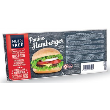 NutriFree: Žemle Panino Hamburger bezlepkové 2x90g
