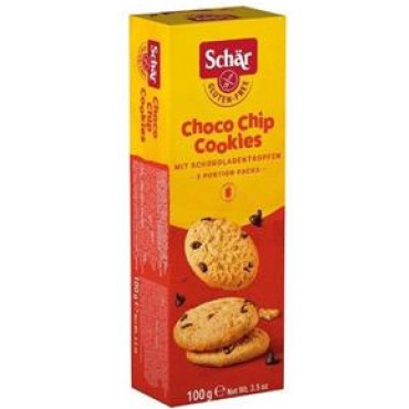 Schär: Choco chip cookie bezlekové 100g