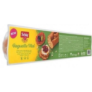 Schär: Baguette Vital k dopečení 175g