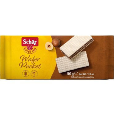 Schär: Wafer Pocket bezlepkové  50g