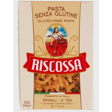 Riscossa: Bezlepkové těstoviny spirali 340g