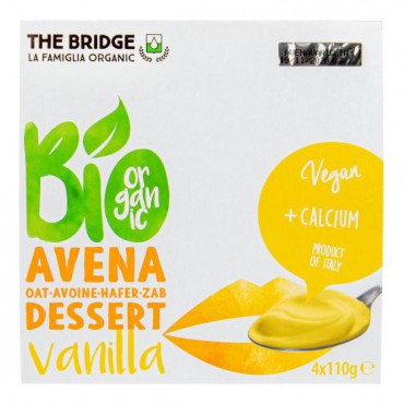 Dezert ovesný vanilka BIO 4x110g