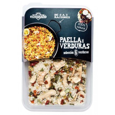 Paella 6 druhů zeleniny 280g
