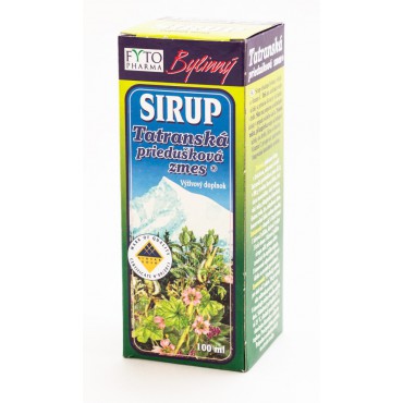 Tatranská průdušková směs bylinný sirup 100ml