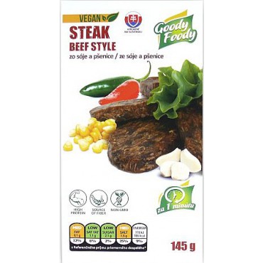 Goody Foody: Steak s hovězí příchutí 145g