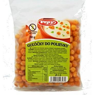 Kuličky do polévky bezlepkové 50g