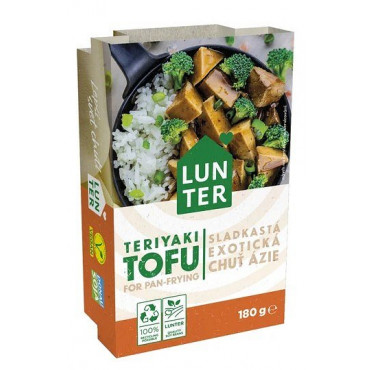 Lunter: Tofu marinované Teriyaki 180g