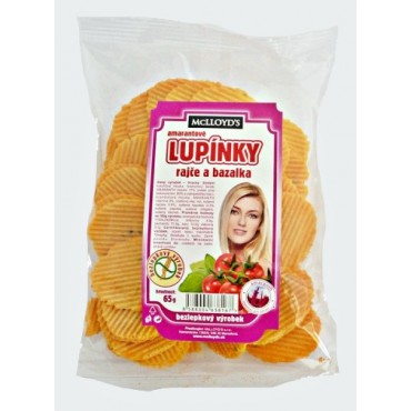 Amarantové lupínky rajče a bazalka 65g