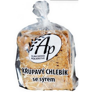 Křupavý chlebík se sýrem 200g